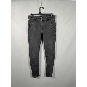 Cuidado Con El Perro Jeans Womens 30 Black Denim Cotton Stretch Skinny Leg